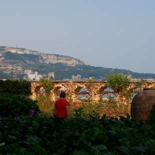 Visite du jardin de roses (Baltchik)