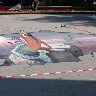 On a juste le temps de jeter un œil sur les jardins maritimes